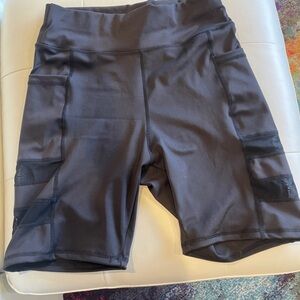 Shein bike shorts with pockets